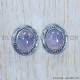Rose Quartz 925 Sterling Silver Earrings (SJWES-357) Rose Quartz 925 Sterling Silver Earrings (SJWES-357)