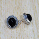 925 Sterling Silver Jewelry Black Onyx Gemstone Beautiful Fancy Stud Earring SJWES-361