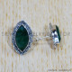 Emerald 925 Sterling Silver Earrings (SJWES-365) Emerald 925 Sterling Silver Earrings (SJWES-365)