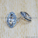 Crystal 925 Sterling Silver Earrings (SJWES-377) Crystal 925 Sterling Silver Earrings (SJWES-377)