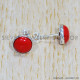 Coral 925 Sterling Silver Earrings (SJWES-386) Coral 925 Sterling Silver Earrings (SJWES-386)