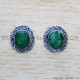 Emerald 925 Sterling Silver Earrings (SJWES-392) Emerald 925 Sterling Silver Earrings (SJWES-392)