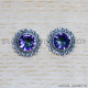 Mystic Topaz 925 Sterling Silver Earrings (SJWES-416) Mystic Topaz 925 Sterling Silver Earrings (SJWES-416)