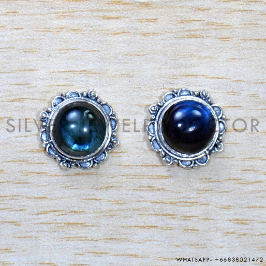 Labradorite 925 Sterling Silver Earrings (SJWES-429) Labradorite 925 Sterling Silver Earrings (SJWES-429)