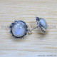 Rainbow Moonstone 925 Sterling Silver Earrings (SJWES-434) Rainbow Moonstone 925 Sterling Silver Earrings (SJWES-434)