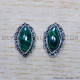 Malachite 925 Sterling Silver Earrings (SJWES-453) Malachite 925 Sterling Silver Earrings (SJWES-453)
