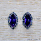 Amethyst 925 Sterling Silver Earrings (SJWES-457) Amethyst 925 Sterling Silver Earrings (SJWES-457)