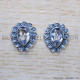 Crystal 925 Sterling Silver Earrings (SJWES-466) Crystal 925 Sterling Silver Earrings (SJWES-466)
