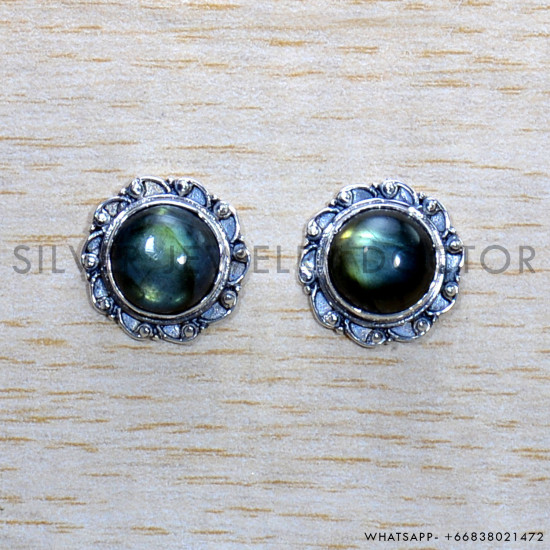 Labradorite 925 Sterling Silver Earrings (SJWES-467) Labradorite 925 Sterling Silver Earrings (SJWES-467)