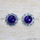 Amethyst 925 Sterling Silver Earrings (SJWES-473) Amethyst 925 Sterling Silver Earrings (SJWES-473)
