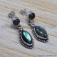 Labradorite 925 Sterling Silver Stud Earrings (SJWES-50) Labradorite 925 Sterling Silver Stud Earrings (SJWES-50)