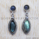 Labradorite 925 Sterling Silver Stud Earrings (SJWES-50) Labradorite 925 Sterling Silver Stud Earrings (SJWES-50)