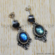 Labradorite 925 Sterling Silver Earrings (SJWES-7) Labradorite 925 Sterling Silver Earrings (SJWES-7)