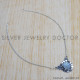 Rainbow Moonstone 925 Sterling Silver Necklace (SJWN-105) Rainbow Moonstone 925 Sterling Silver Necklace (SJWN-105)