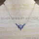 Rose Quartz 925 Sterling Silver Necklace (SJWN-107) Rose Quartz 925 Sterling Silver Necklace (SJWN-107)