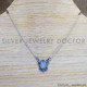 Rainbow Moonstone 925 Sterling Silver Necklace (SJWN-117) Rainbow Moonstone 925 Sterling Silver Necklace (SJWN-117)