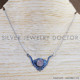 Rose Quartz 925 Sterling Silver Necklace (SJWN-124) Rose Quartz 925 Sterling Silver Necklace (SJWN-124)