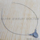 Rainbow Moonstone 925 Sterling Silver Necklace (SJWN-125) Rainbow Moonstone 925 Sterling Silver Necklace (SJWN-125)