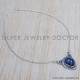 Labradorite 925 Sterling Silver Necklace (SJWN-137) Labradorite 925 Sterling Silver Necklace (SJWN-137)