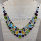 Citrine 925 Sterling Silver Necklace (SJWN-17) Citrine 925 Sterling Silver Necklace (SJWN-17)