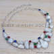 Pearl 925 Sterling Silver Necklace (SJWN-20) Pearl 925 Sterling Silver Necklace (SJWN-20)