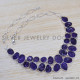 Amethyst 925 Sterling Silver Necklace (SJWN-26) Amethyst 925 Sterling Silver Necklace (SJWN-26)