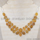 Citrine 925 Sterling Silver Necklace (SJWN-35) Citrine 925 Sterling Silver Necklace (SJWN-35)