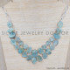 Aquamarine 925 Sterling Silver Necklace (SJWN-40) Aquamarine 925 Sterling Silver Necklace (SJWN-40)