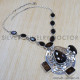 Smoky Quartz 925 Sterling Silver Necklace (SJWN-51) Smoky Quartz 925 Sterling Silver Necklace (SJWN-51)