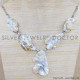 Pearl 925 Sterling Silver Necklace (SJWN-53) Pearl 925 Sterling Silver Necklace (SJWN-53)