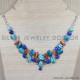 Turquoise 925 Sterling Silver Necklace (SJWN-65) Turquoise 925 Sterling Silver Necklace (SJWN-65)