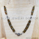 Garnet 925 Sterling Silver Necklace (SJWN-74) Garnet 925 Sterling Silver Necklace (SJWN-74)