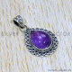 Amethyst 925 Sterling Silver Pendant (SJWP-1010)