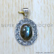 Labradorite 925 Sterling Silver Pendant (SJWP-1012)