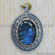 Labradorite 925 Sterling Silver Pendant (SJWP-102) Labradorite 925 Sterling Silver Pendant (SJWP-102)