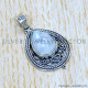 Rainbow Moonstone 925 Sterling Silver Pendant (SJWP-1029)