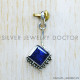 Sapphire 925 Sterling Silver Pendant (SJWP-1036)