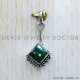Malachite 925 Sterling Silver Pendant (SJWP-1037)