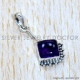 Amethyst 925 Sterling Silver Pendant (SJWP-1038)