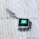 Emerald 925 Sterling Silver Pendant (SJWP-1040)
