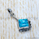 Turquoise 925 Sterling Silver Pendant (SJWP-1044)