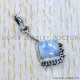 Rainbow Moonstone 925 Sterling Silver Pendant (SJWP-1045)