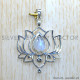 Rainbow Moonstone 925 Sterling Silver Pendant (SJWP-1046)