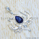 Sapphire 925 Sterling Silver Pendant (SJWP-1056)