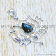 Labradorite 925 Sterling Silver Pendant (SJWP-1058)