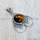 Tiger Eye 925 Sterling Silver Pendant (SJWP-1062)