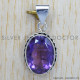 Amethyst 925 Sterling Silver Pendant (SJWP-107) Amethyst 925 Sterling Silver Pendant (SJWP-107)