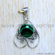 Malachite 925 Sterling Silver Pendant (SJWP-1071)