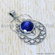 Sapphire 925 Sterling Silver Pendant (SJWP-1088)