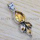 Citrine 925 Sterling Silver Pendant (SJWP-109) Citrine 925 Sterling Silver Pendant (SJWP-109)